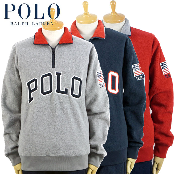 楽天市場】ラルフローレン POLO Ralph Lauren フリース ハーフジップ