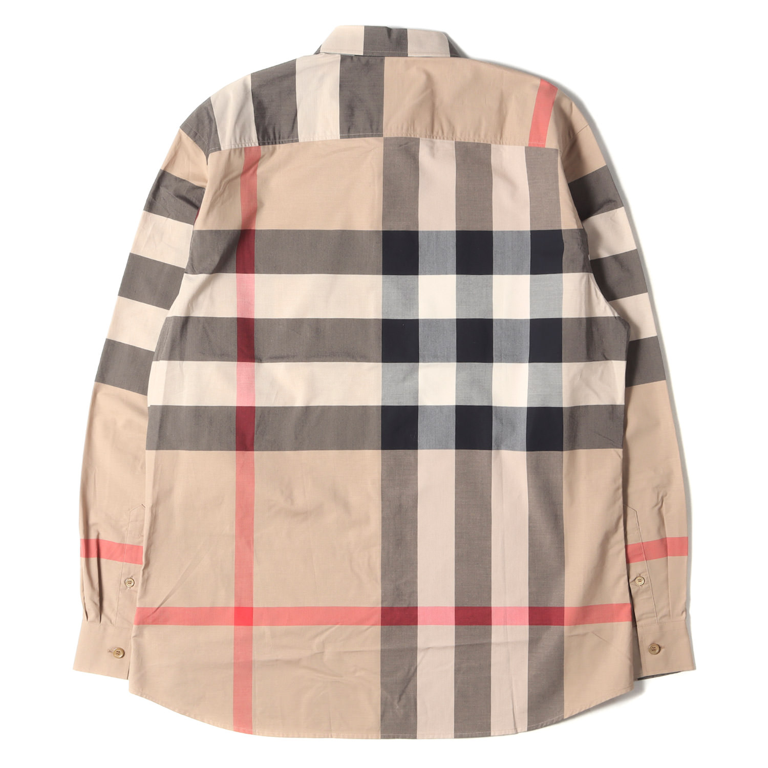 大きいサイズ48 バーバリーロンドン メガチェック シャツ チュニック