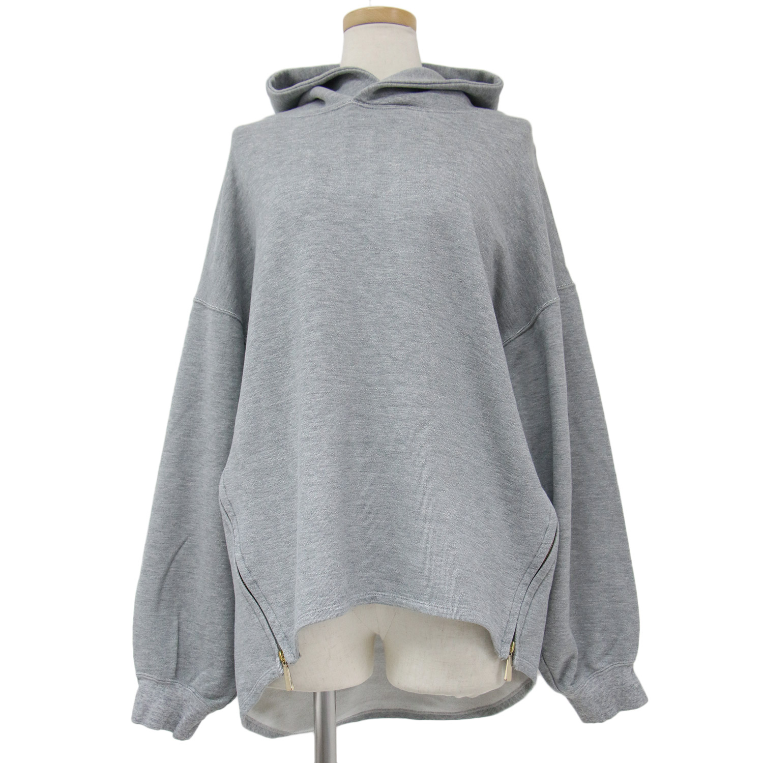 アパルトモン別注 アメリカーナ サイドジップパーカー AMERICANA グレー