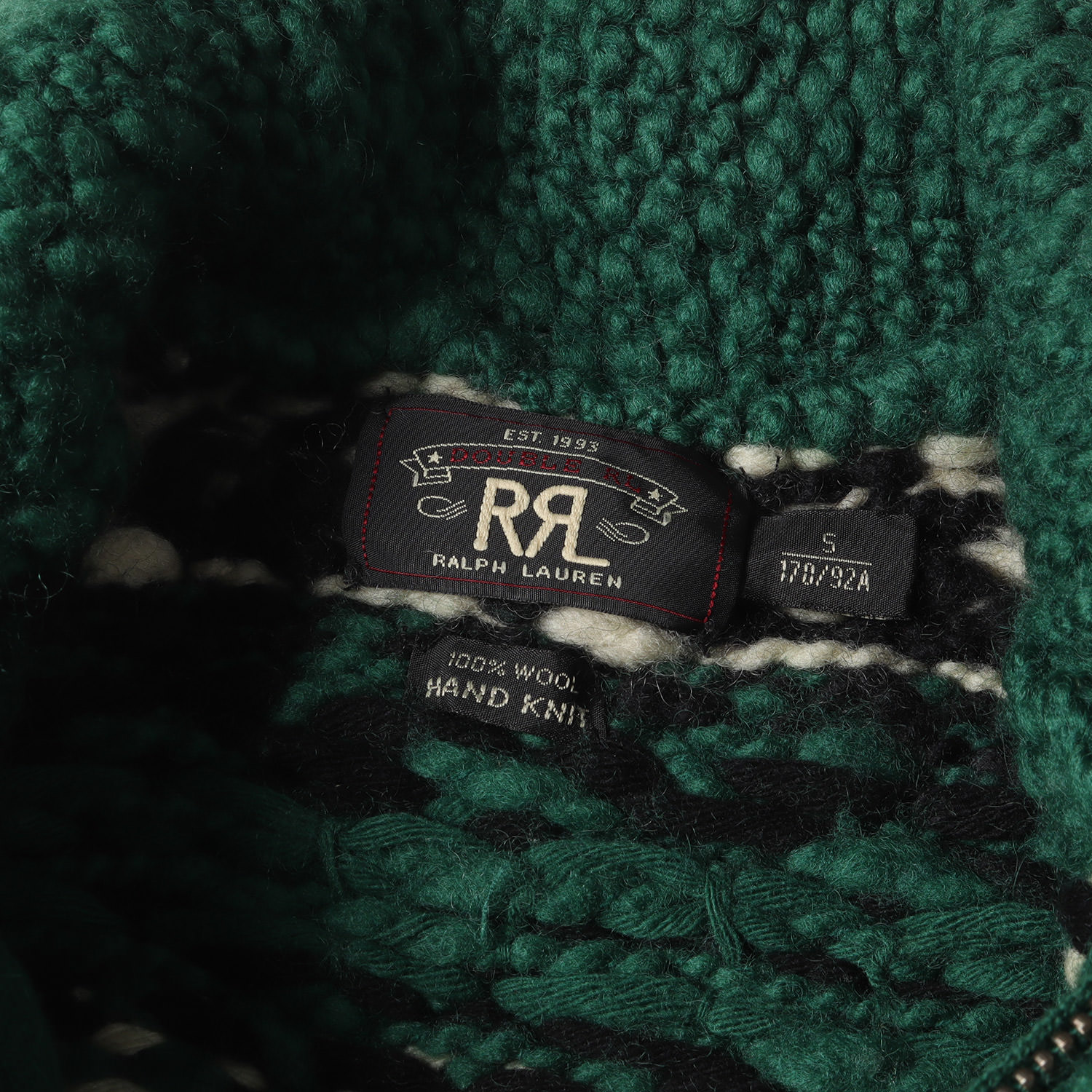 楽天市場】RRL ダブルアールエル カウチン サイズ:S インディアン