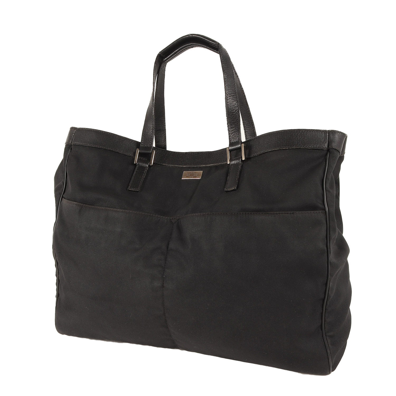 GUCCI グッチ メンズ ナイロン レザー トート バッグ A4 収納 書類