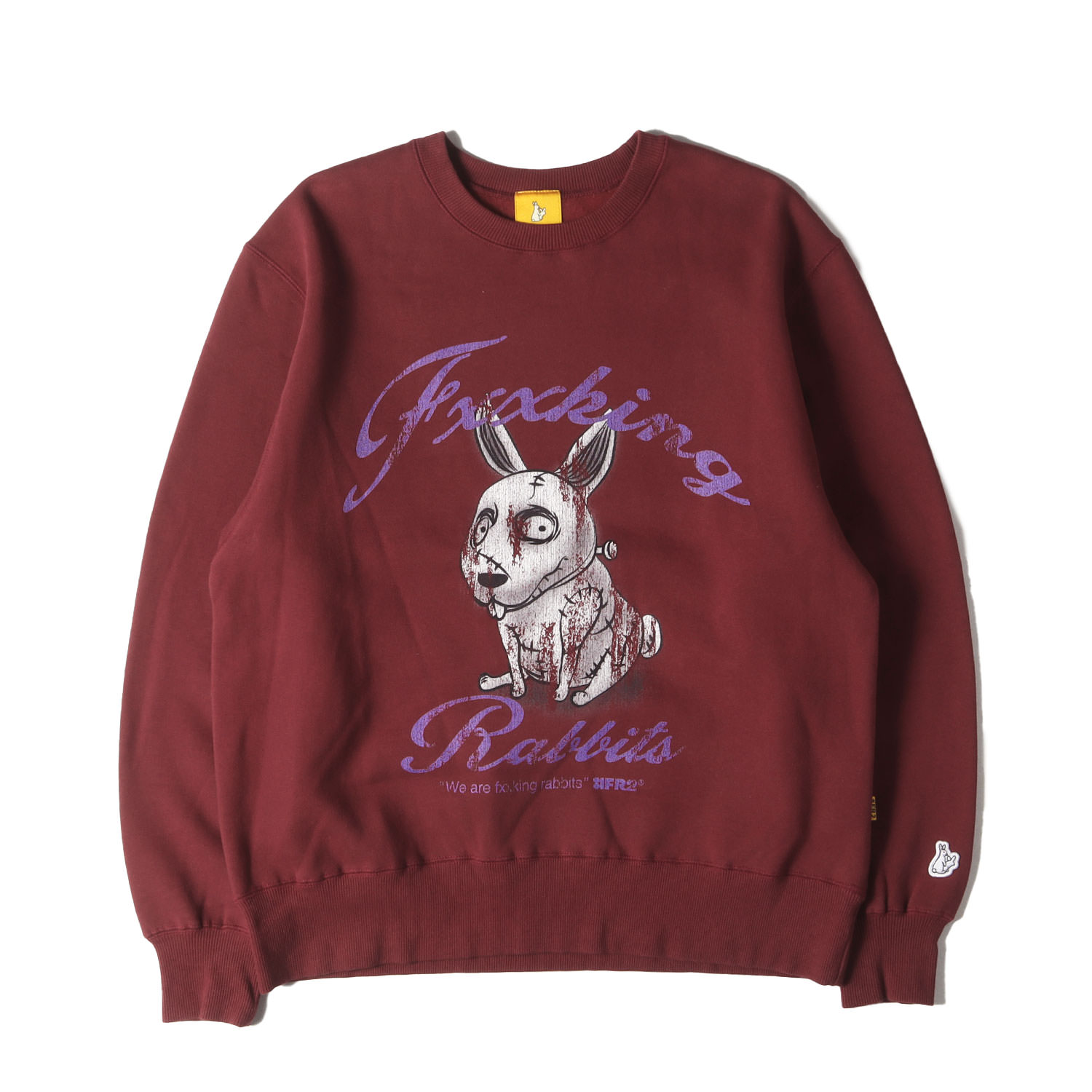 楽天市場】FR2 スウェット サイズ:M ラビット グラフィック クルー