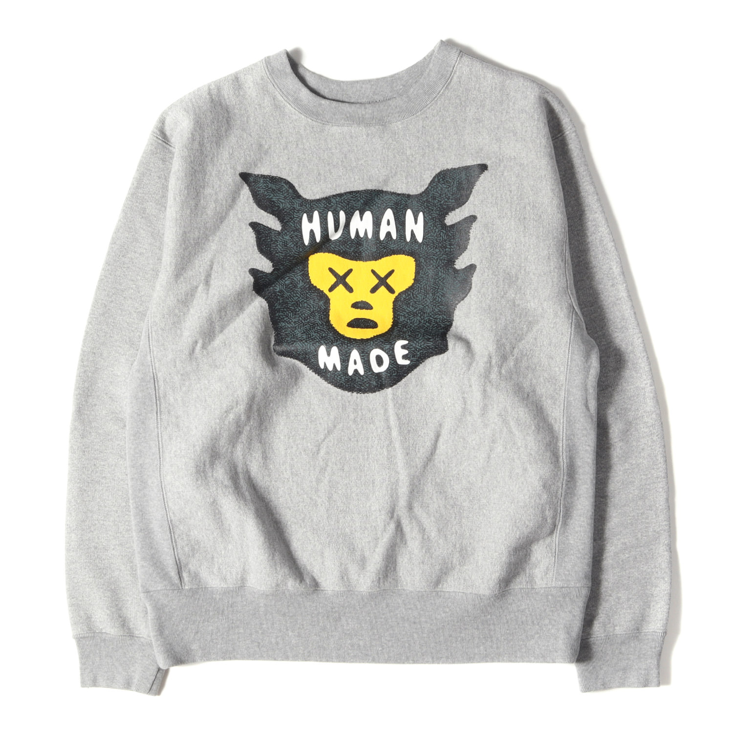 楽天市場】HUMAN MADE ヒューマンメイド スウェット KAWS カウズ