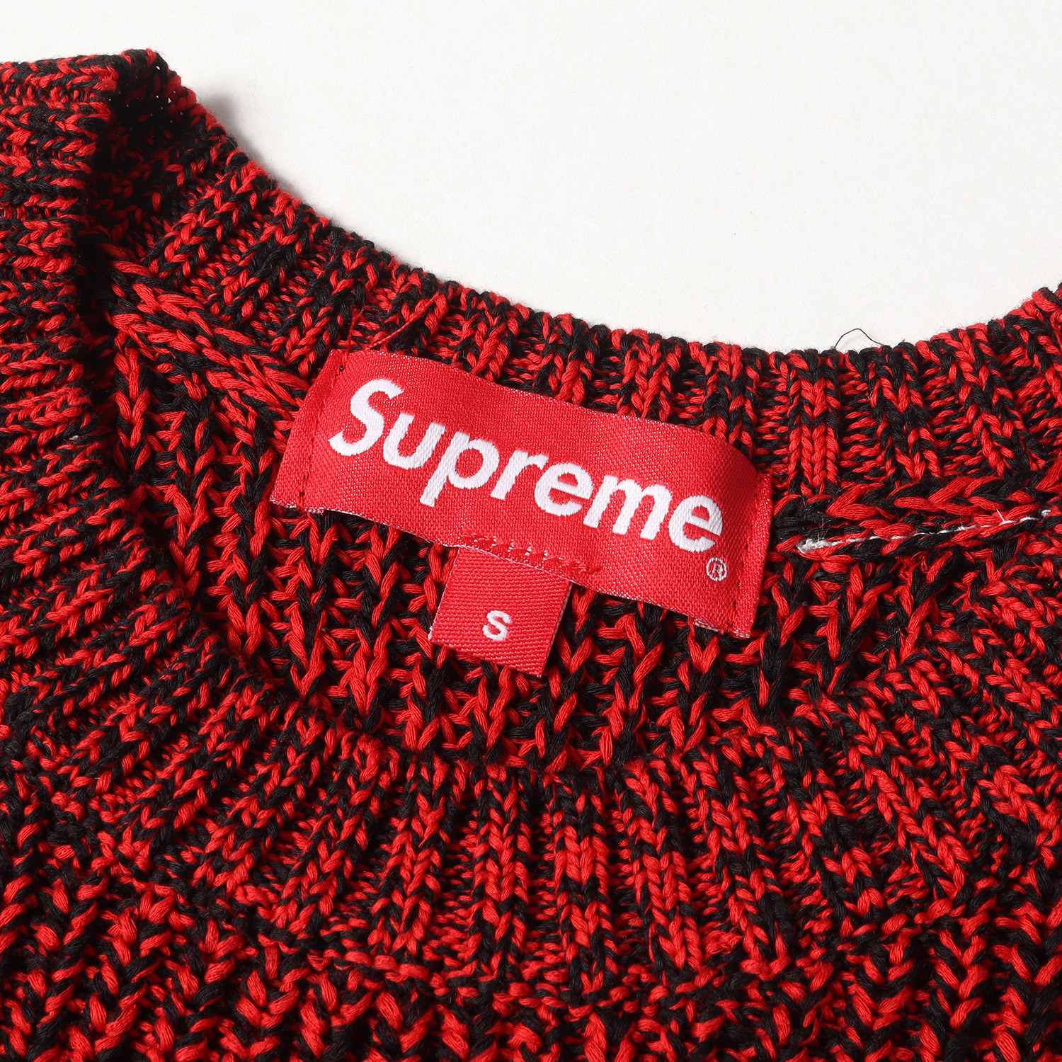 楽天市場】Supreme シュプリーム ニット メランジ リブ ニットセーター