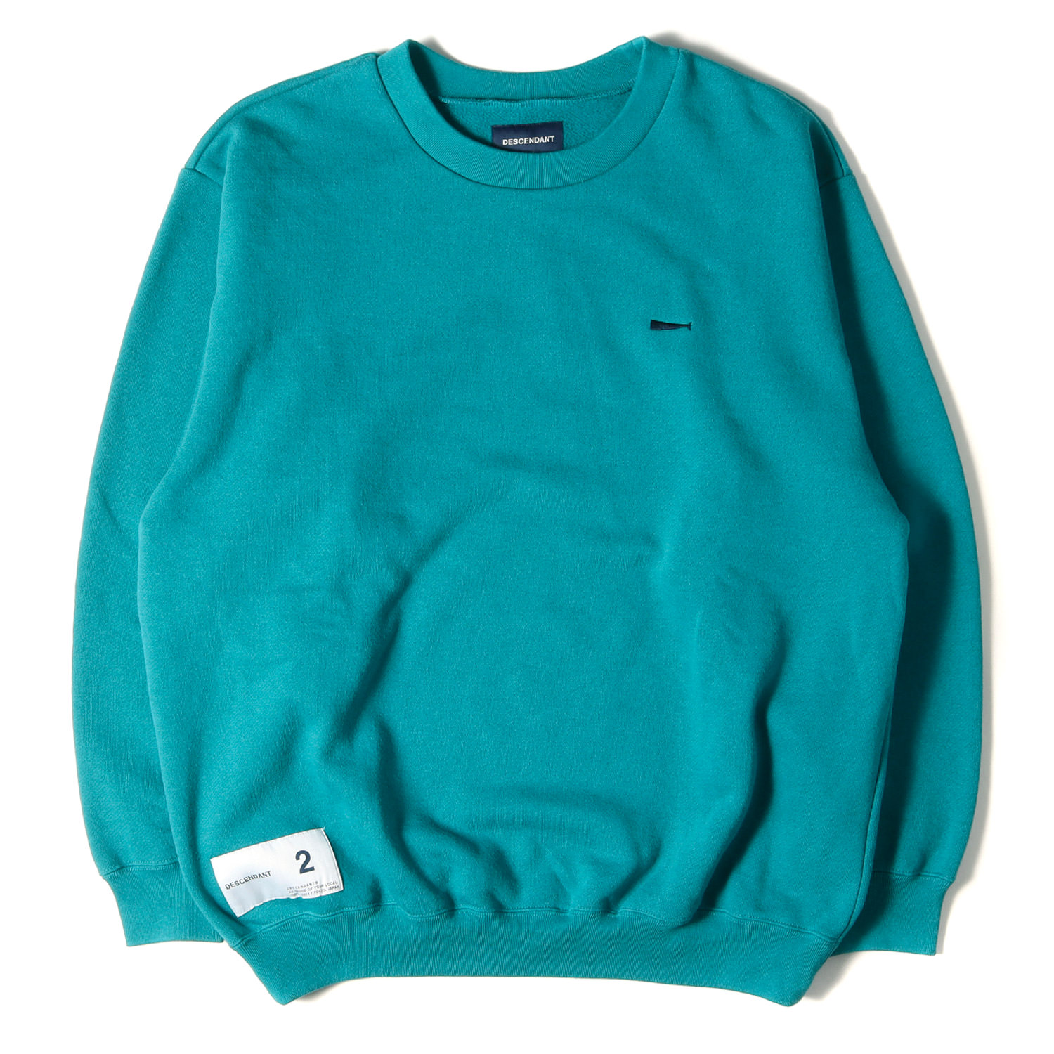 楽天市場】DESCENDANT ディセンダント スウェット ワンポイント刺繍