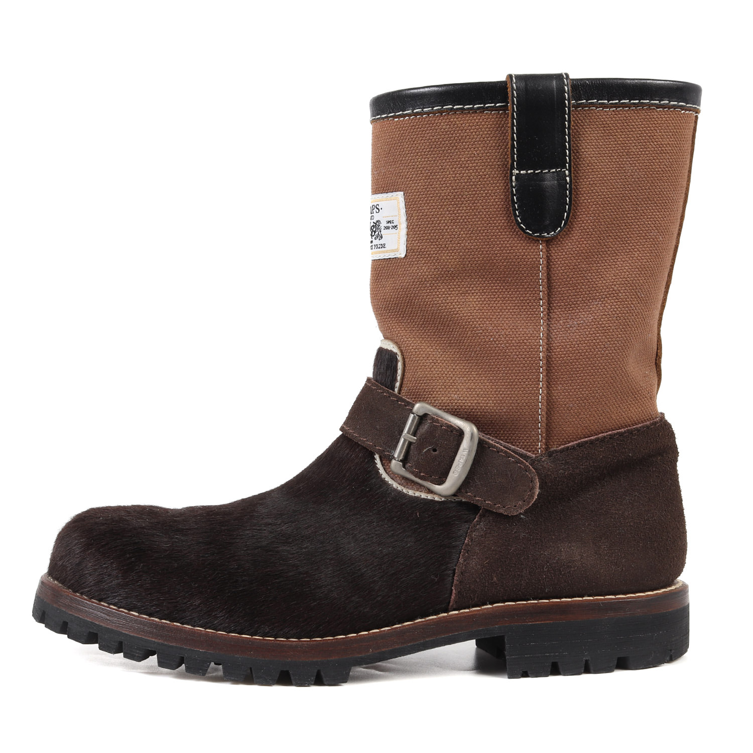 楽天市場】WTAPS ダブルタップス ハラコ コンビ エンジニアブーツ