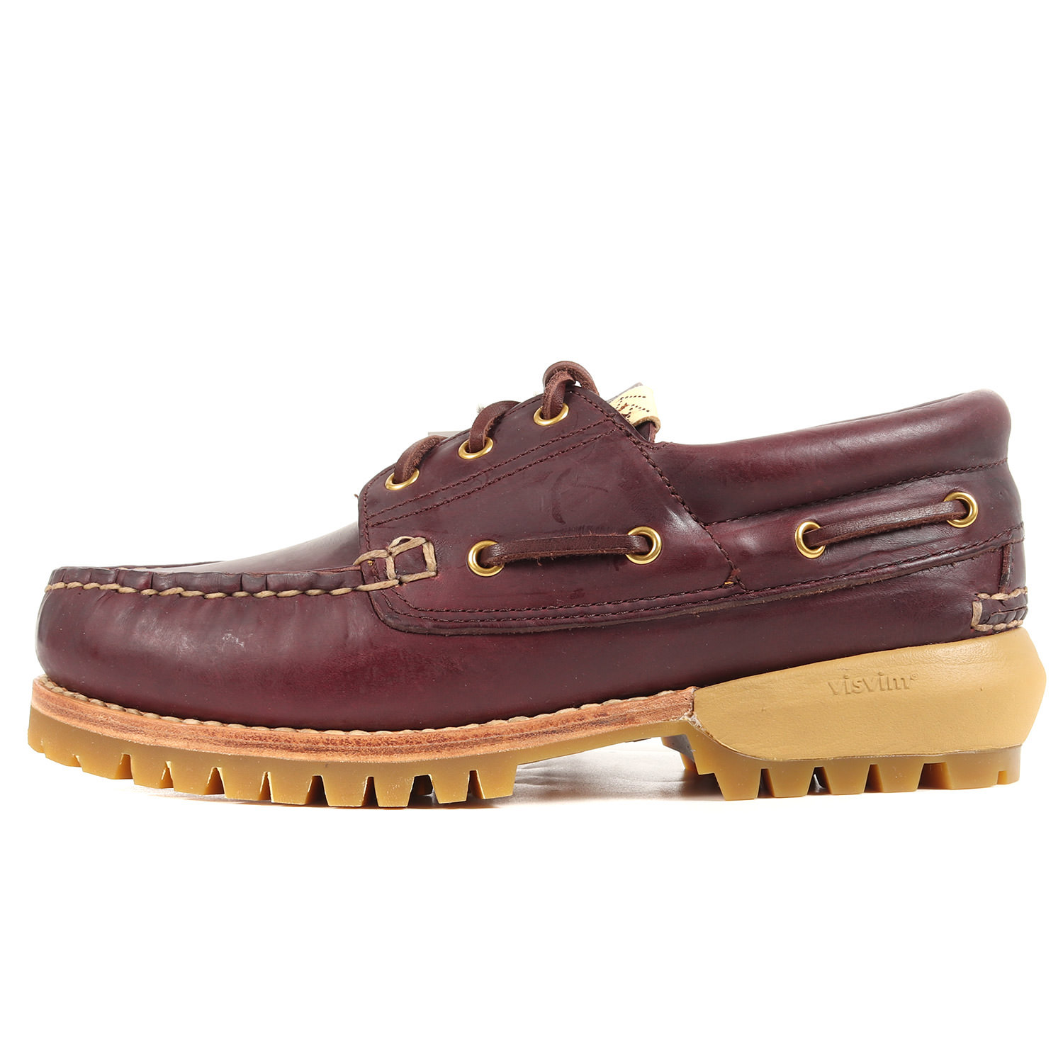 楽天市場】visvim ビズビム WALLACE DECK-FOLK / レザー デッキ