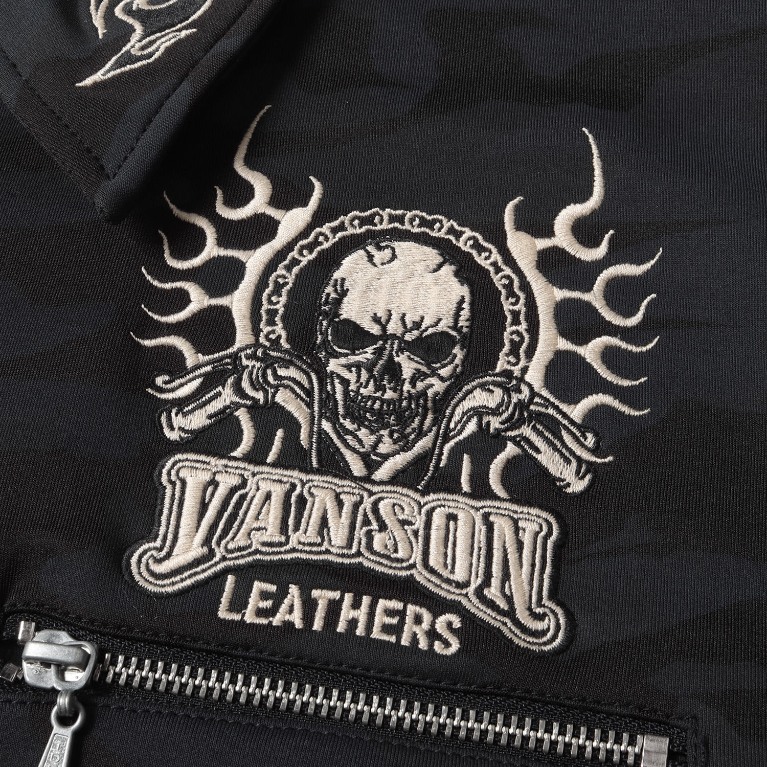 楽天市場】VANSON バンソン ジャケット サイズ:XL スカル刺繍