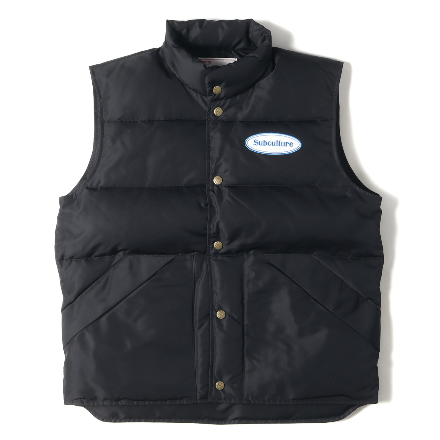 楽天市場】Subculture サブカルチャー ダウンベスト サイズ:1 ワッペン
