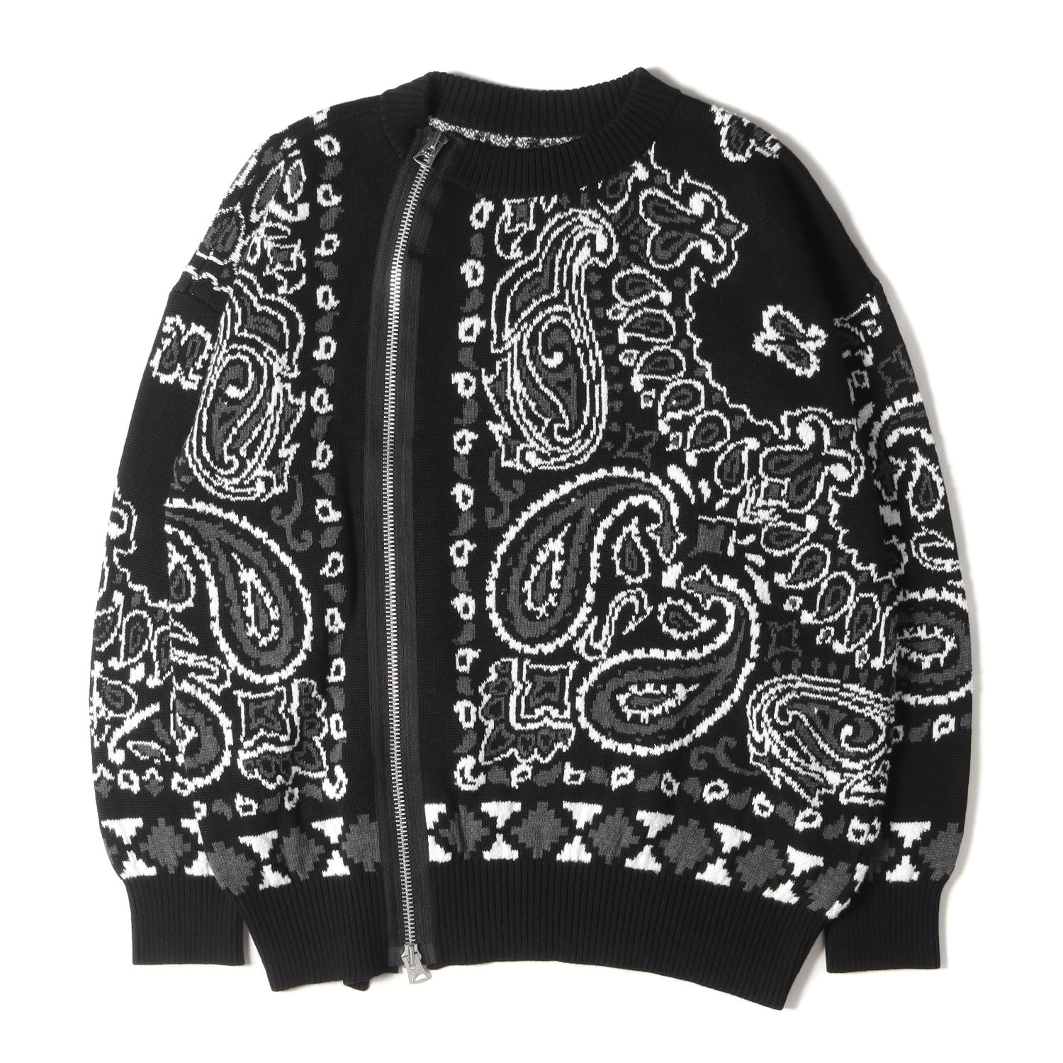 楽天市場】Sacai サカイ ジャケット サイズ:3 22SS バンダナ コットン