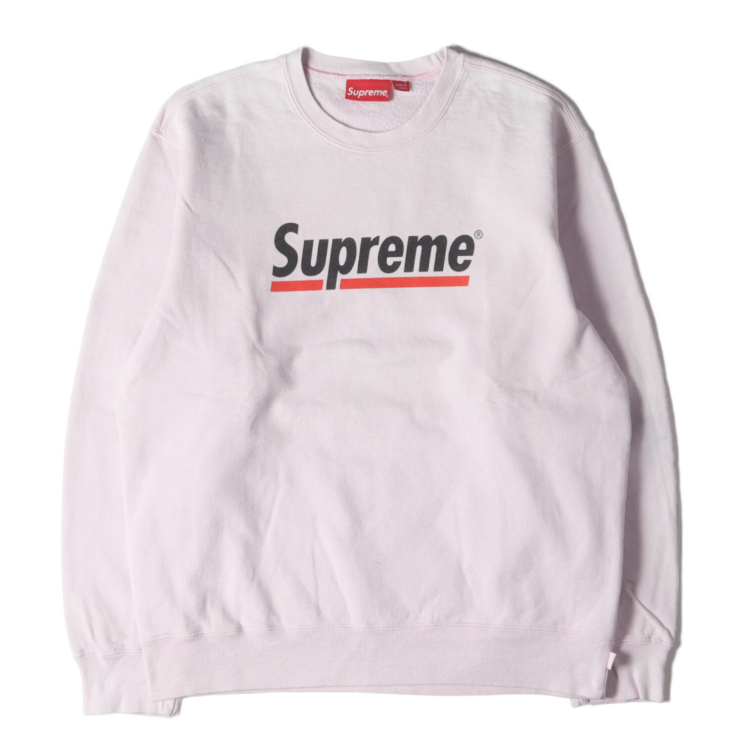 SUPREME シュプリーム 20SS Underline Crewneck アンダーライン ロゴ