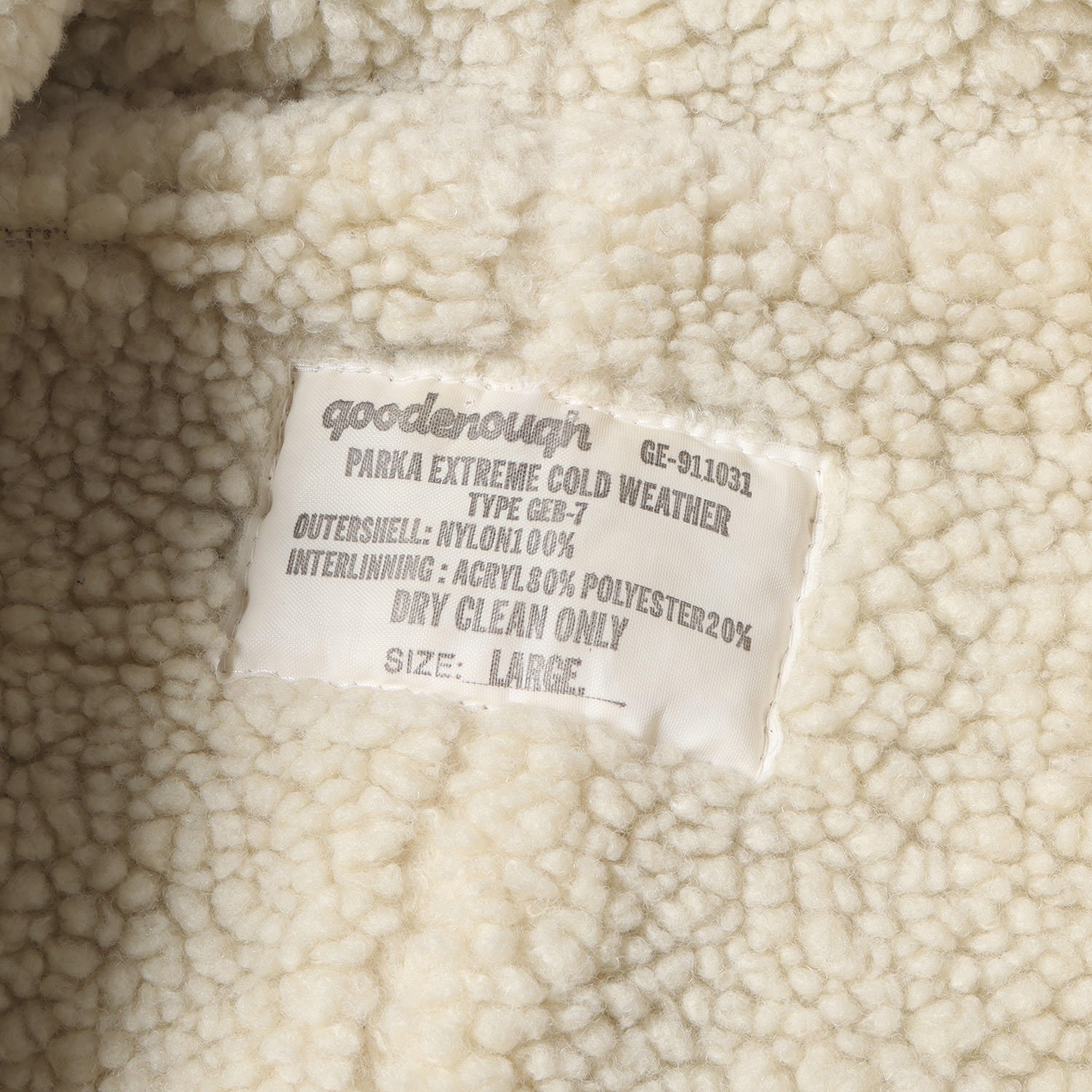 楽天市場】GOOD ENOUGH グッドイナフ ジャケット サイズ:L 90s B-7