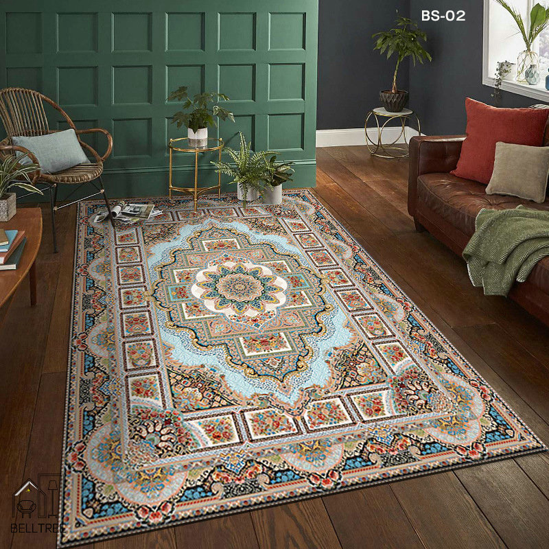 楽天市場】ペルシャ絨毯風 カーペット ペルシャ柄 おしゃれ