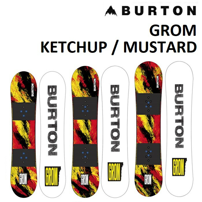 楽天市場】25-26 BURTON GROM KETCHUP / MUSTARD バートン グロム