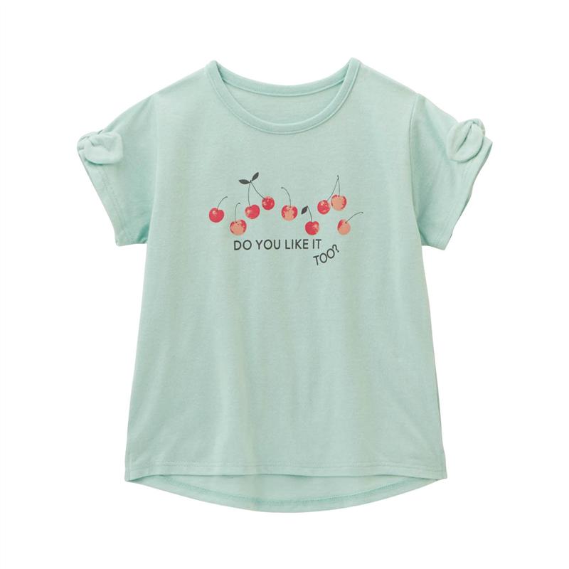 楽天市場】【ジータ/GITA】 袖リボン 半袖 プリント Tシャツ ◇ 140