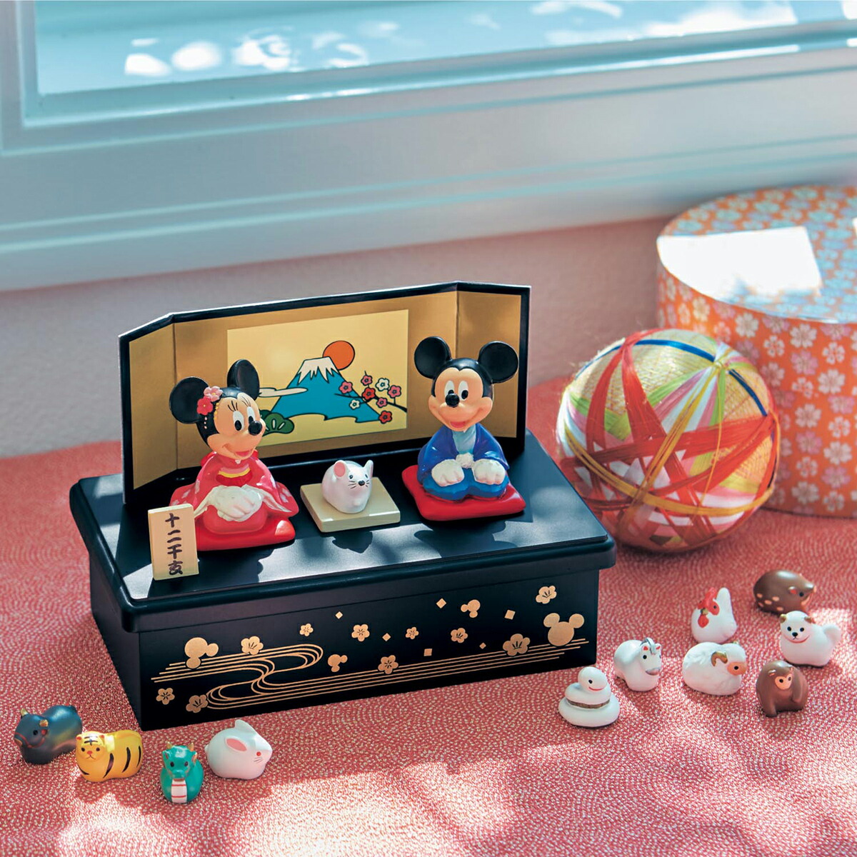 Disney】ディズニー 干支飾り 十二干支セット インテリア 雑貨