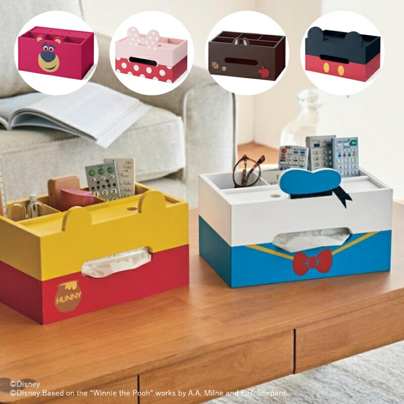 ディズニー ミッキー・ミニー・グーフィー 陶器フィギュア 収納容器