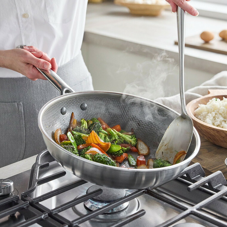 楽天市場】グリーンパン エーペックス ウォックパン 28cm CC010631-104