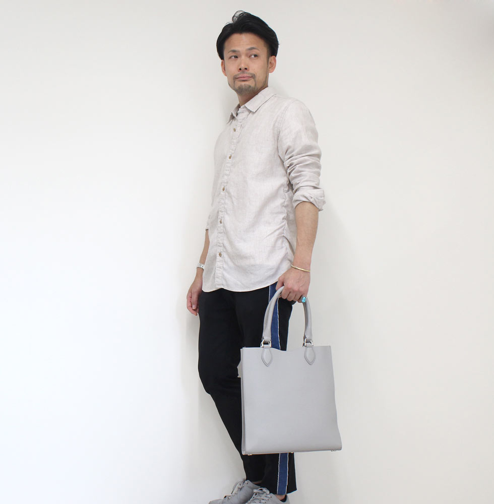 楽天市場】GALLERIANT ガレリアント 薄マチレザートートバッグ GLS