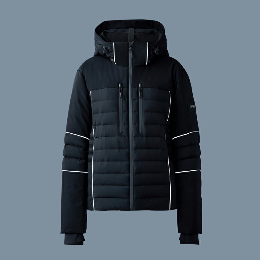 楽天市場】MACKAGE マッカージュ 切替 パイピング ダウンジャケット