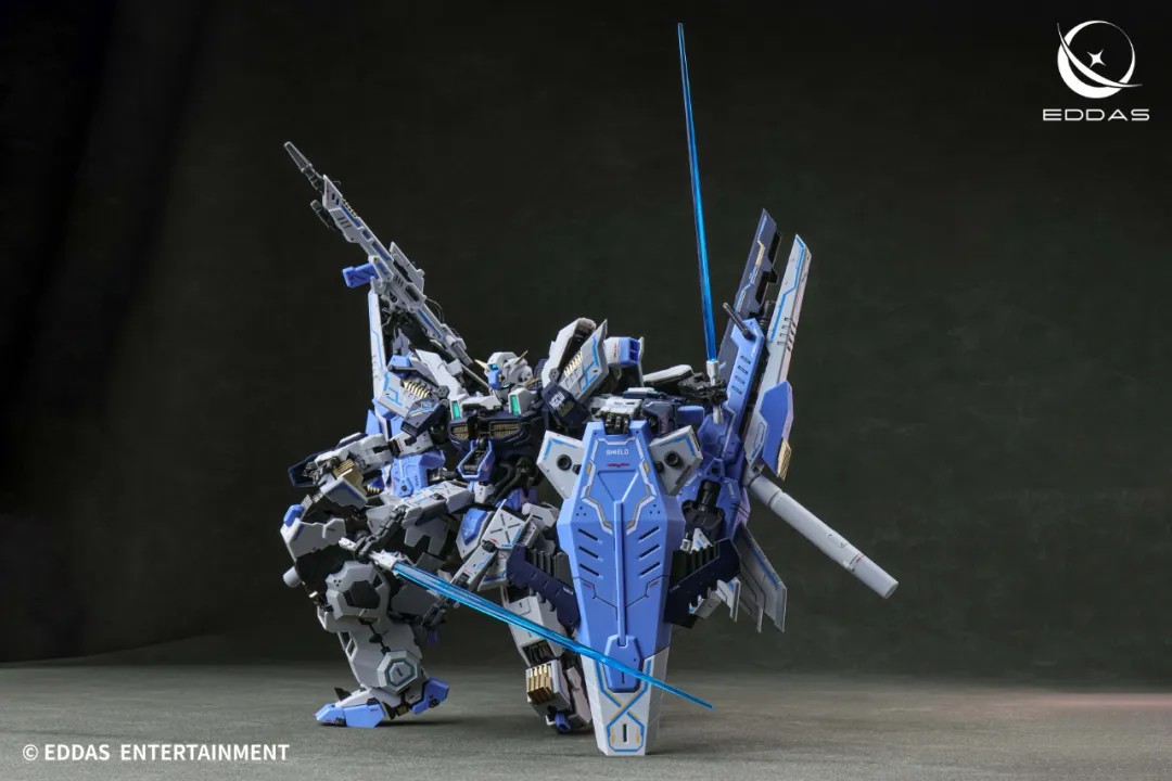 中華プラモデル アスガルド 全塗装 完成品 エッダス科技 EDDAS