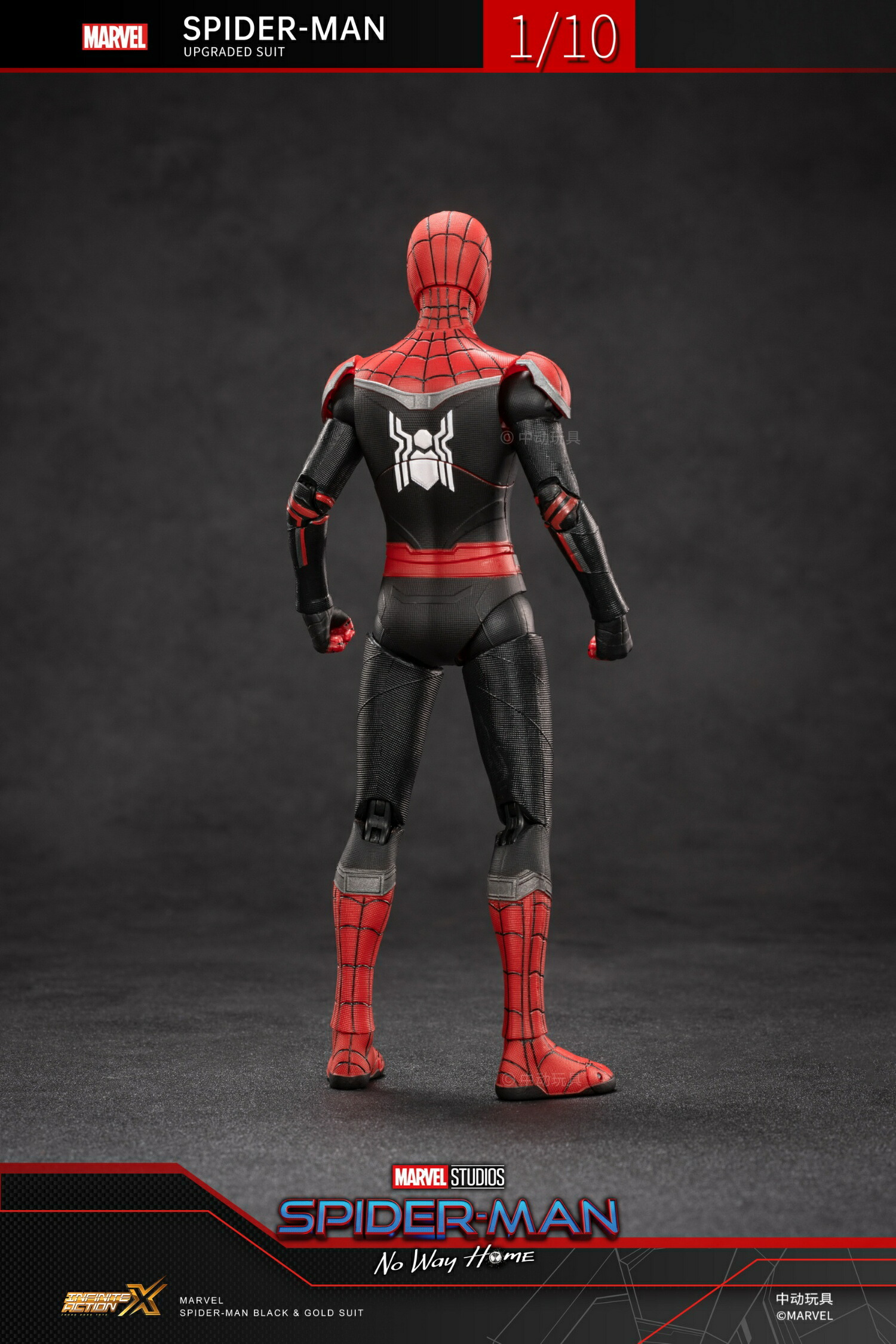 楽天市場】中動玩具 ZHONGDONG ZDTOYS スパイダーマンシリーズ 1/10