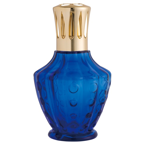 楽天市場】ランプベルジェ アロマランプ クロシェット ブルー ゴールド