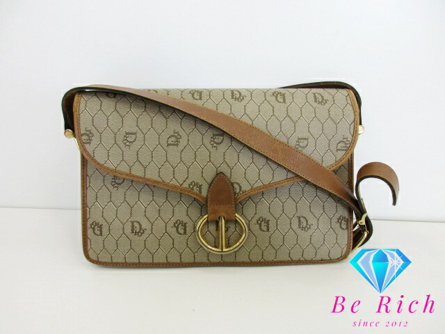 楽天市場】クリスチャン ディオール ショルダーバッグ ベージュ 茶