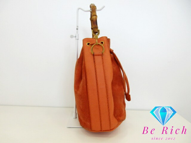 楽天市場】グッチ GUCCI バンブー 2way 巾着 ショルダー バッグ