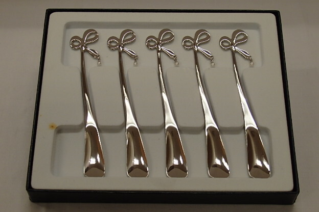楽天市場】美品 ミキモト MIKIMOTO パール付 スプーン 5本 セット