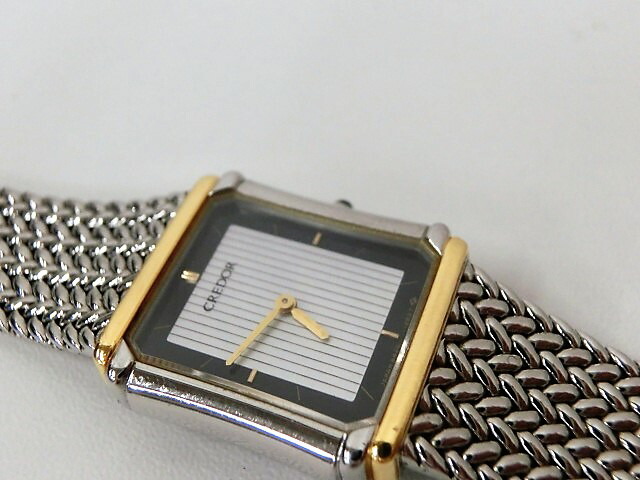 楽天市場】セイコー クレドール 8420-6690 SS/K18YG レディース