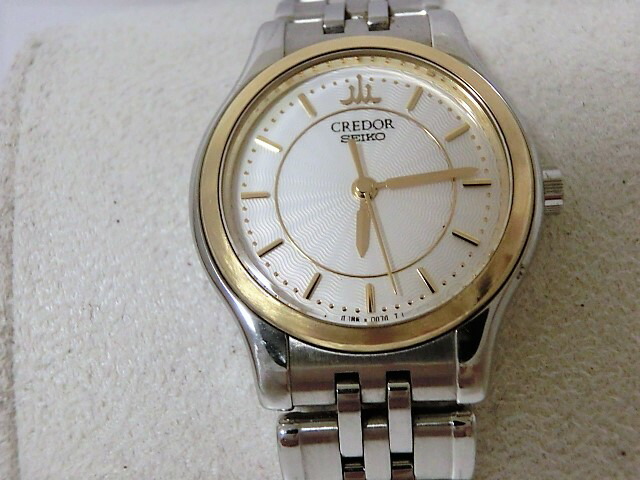 楽天市場】セイコー クレドール 4J85-0A20 レディース 腕時計 SS/K18YG