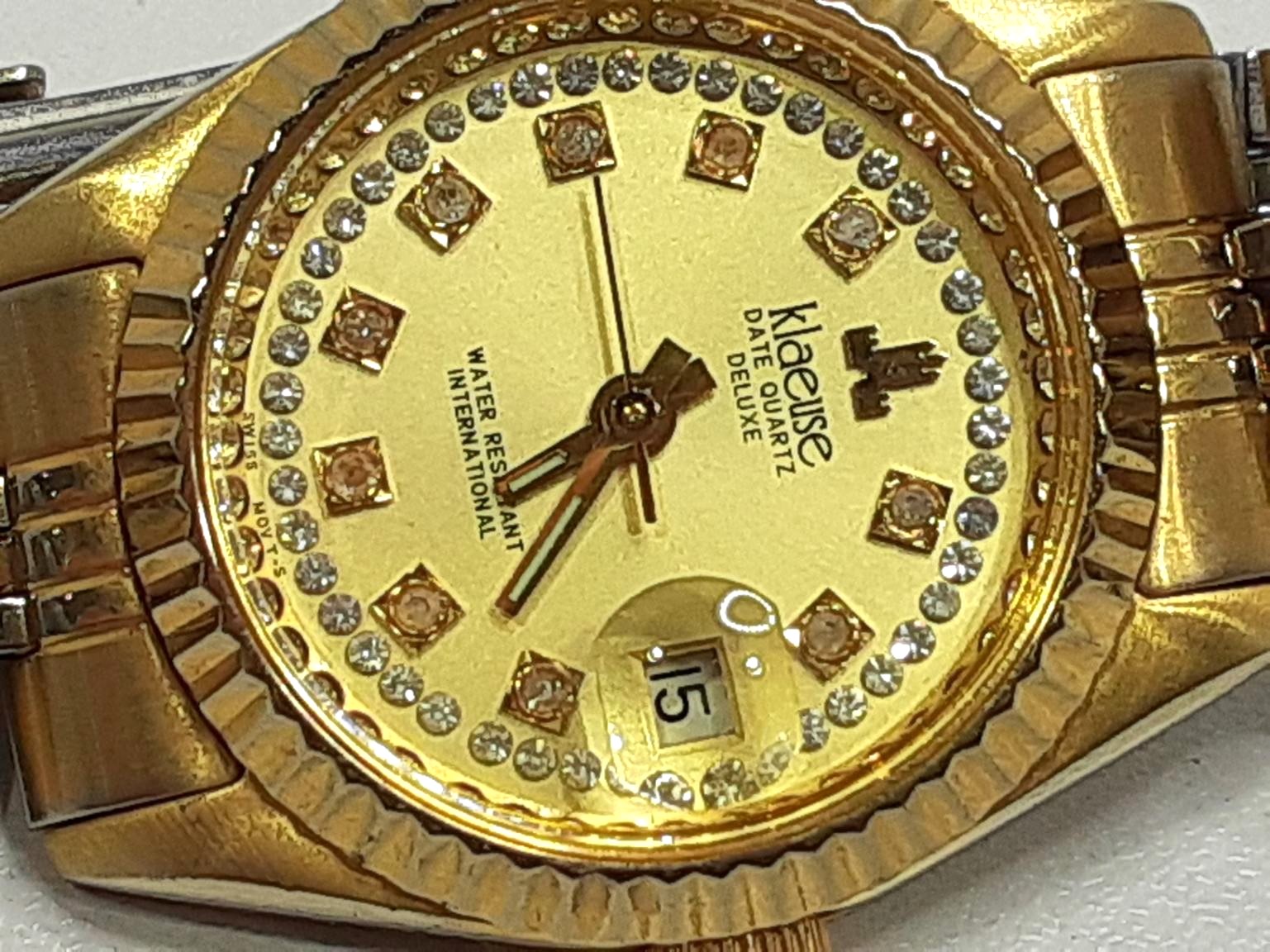 楽天市場】クロイゼ klaeuse レディース 腕時計 デイト SK-100-S