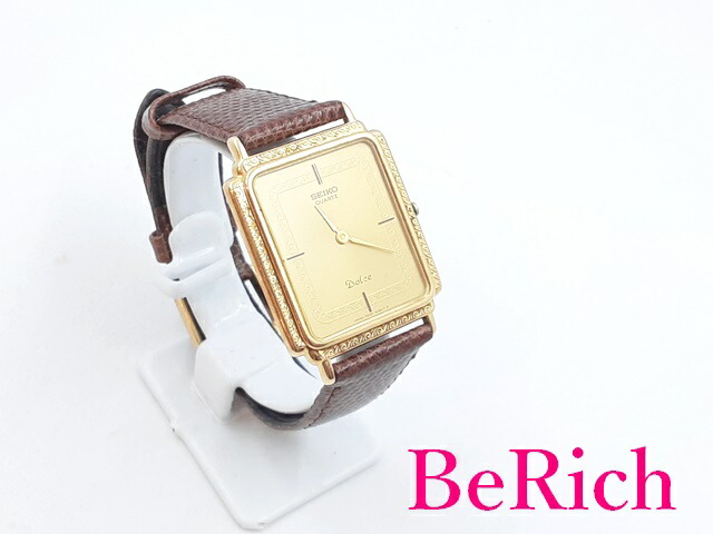楽天市場】セイコー SEIKO ドルチェ メンズ 腕時計 9520-5060 14K 14金