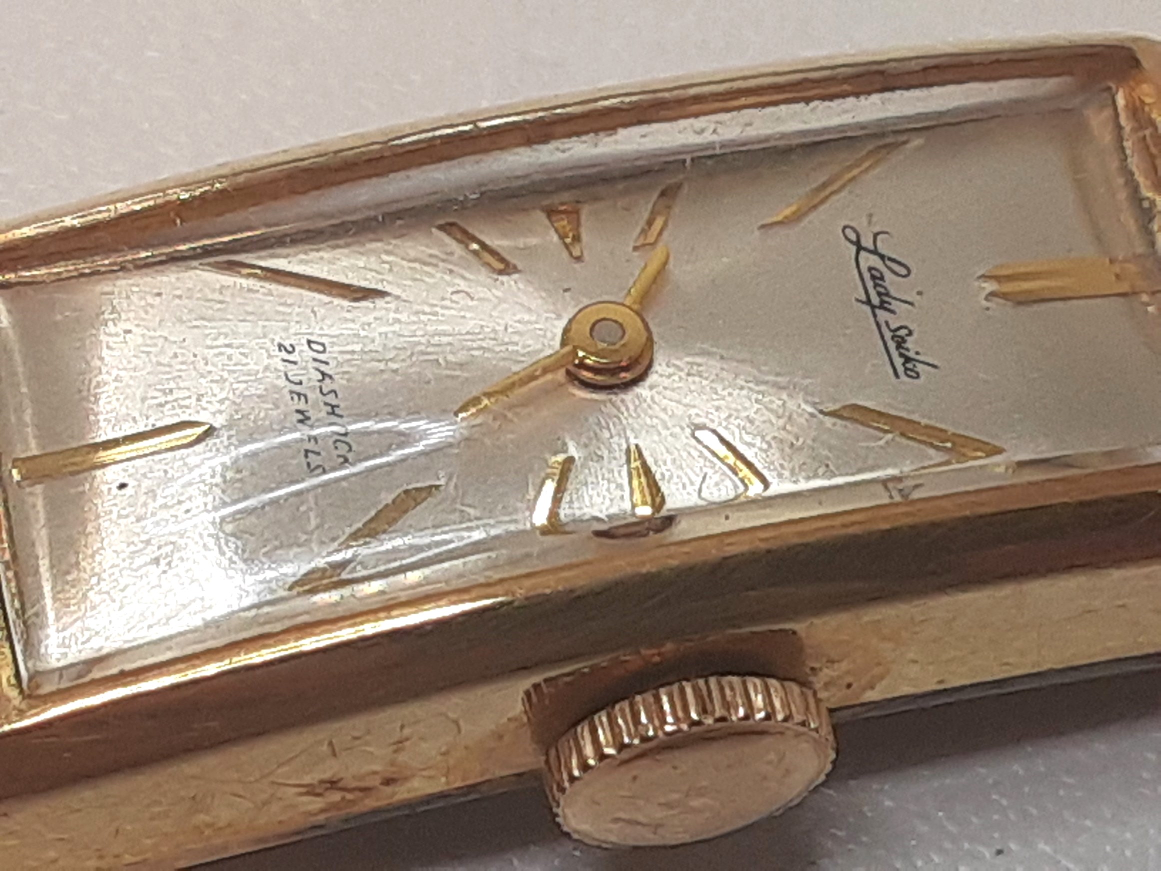 楽天市場】レディ セイコー Lady Seiko ダイアショック 21石 手巻き