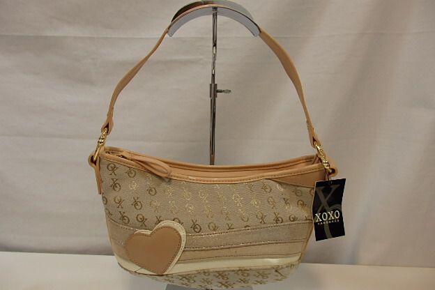 楽天市場】美品 キスキス XOXO ミニ ハンドバッグ ハート ロゴ