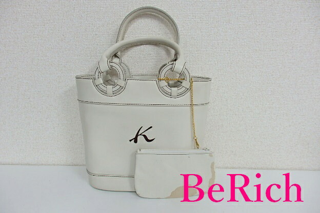 楽天市場】キタムラ Kitamura トートバッグ ハンドバッグ ポーチ 付 白