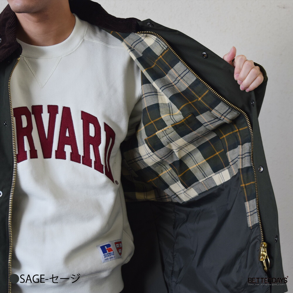 楽天市場】バブアー ノンオイル ビデイル 2レイヤー メンズ ノンオイル