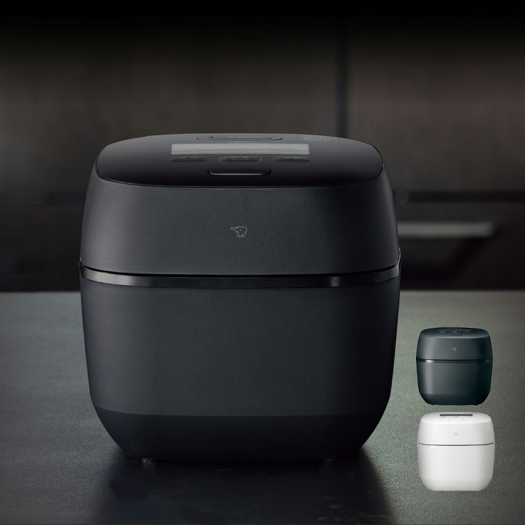 楽天市場】象印 圧力IH炊飯器 炎舞炊き ブラック ホワイト 5.5合炊 NX