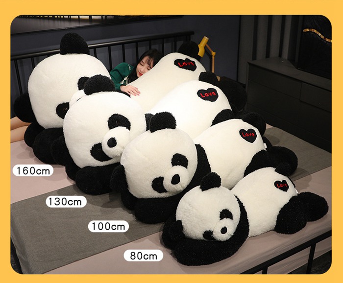 楽天市場】萌え萌えパンダぬいぐるみ 巨大 抱き枕 80/100/130/160