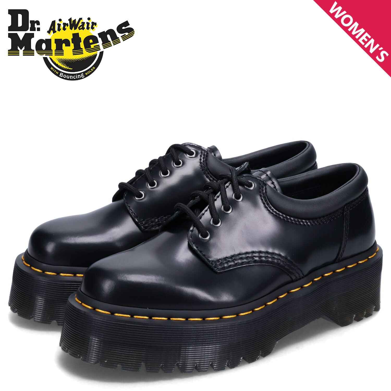 楽天市場】Dr.Martens 8053 QUAD 5 TIE SHOE ドクターマーチン 5ホール