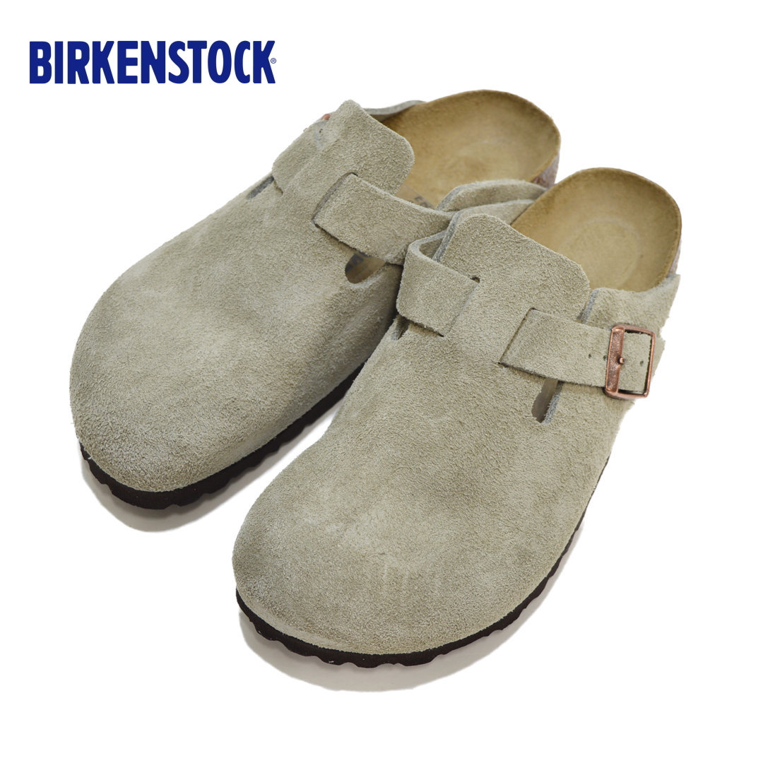 正規品BIRKENSTOCK BOSTON TAUPE スエード 36 23