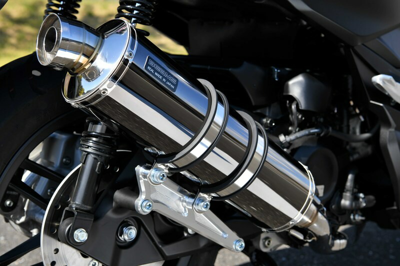 楽天市場】フォルツァ（MF13） R-EVO マフラー SMB（スーパーメタル