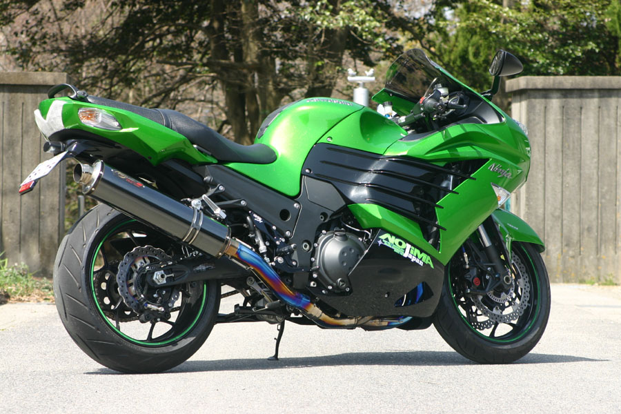 楽天市場】ZX-14R/ABS（12〜13年） DLCチタン フルエキゾースト