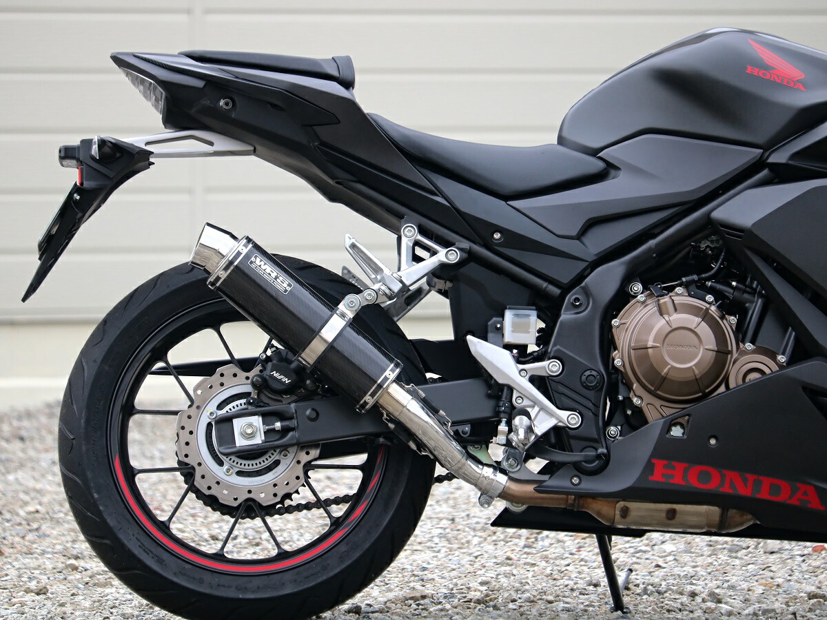 楽天市場】CBR400R（2BL-NC56） ラウンドタイプスリップオンマフラー