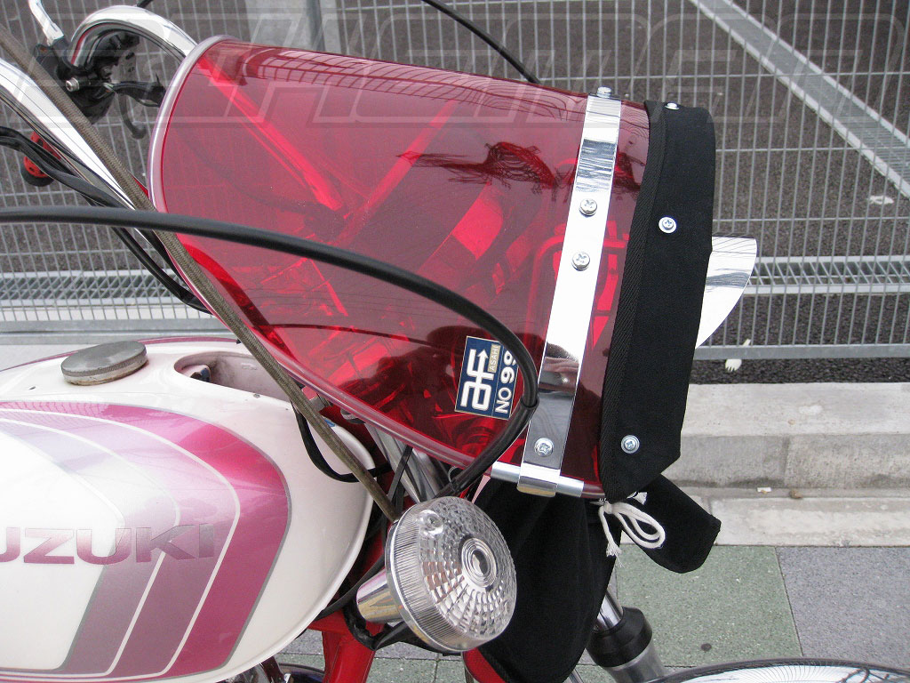 ゼファー400 ロンタン おまけ風防つけます ゼファー400 ロンタン