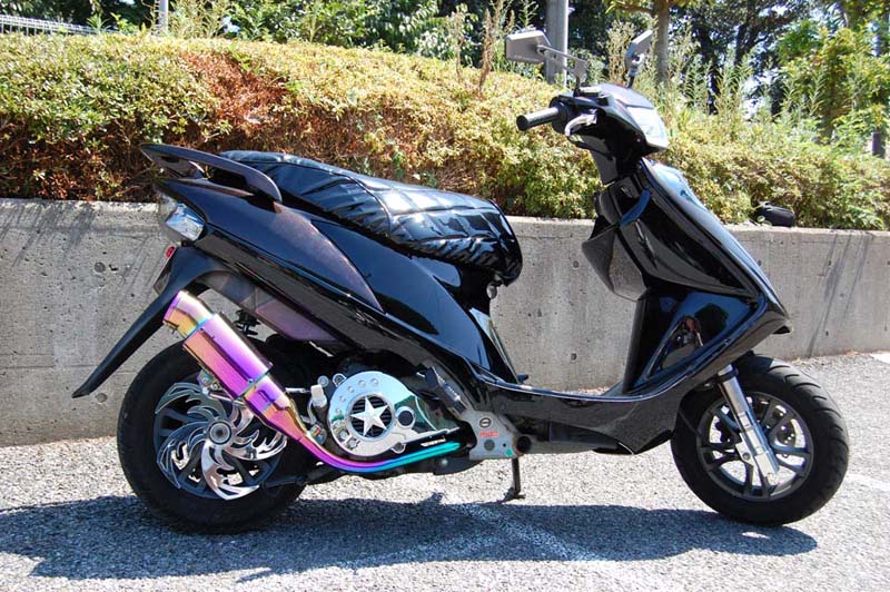 楽天市場】スズキ アドレスV125 V125G CF46A ステンレス ショート