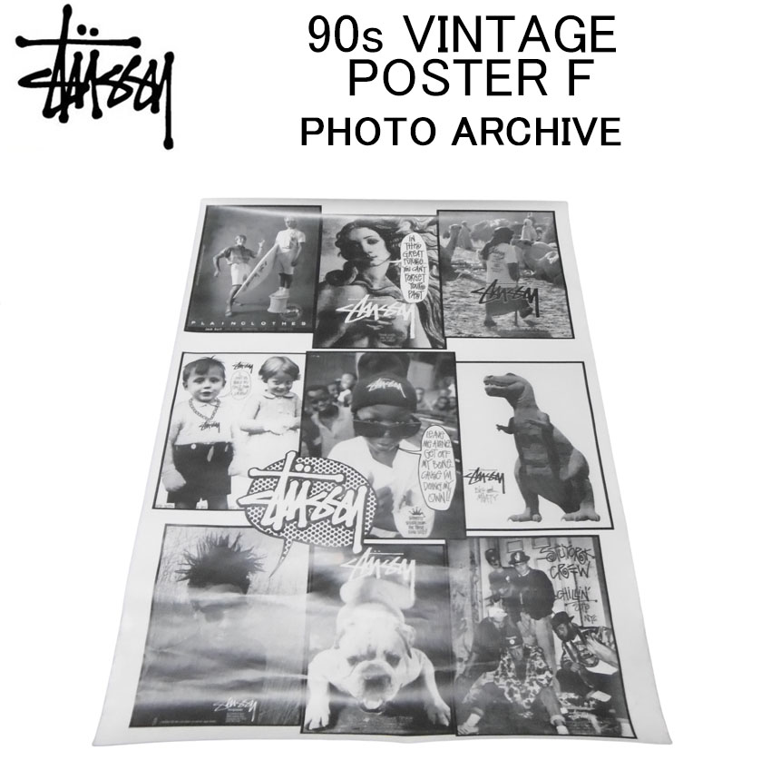楽天市場】ステューシー ポスター STUSSY 90s VINTAGE POSTER Fアート