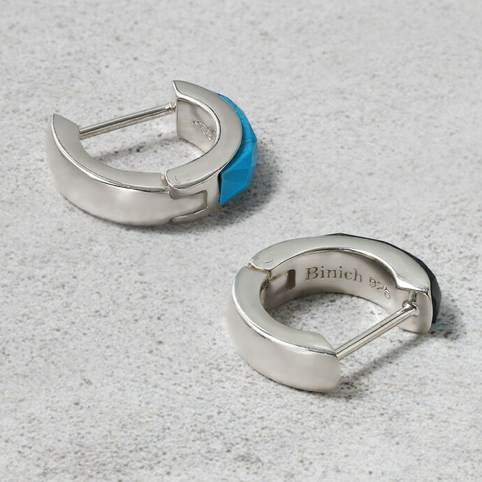 n_t1007さん専用 シルバー ストーン付き フープピアス n_t1007さん専用