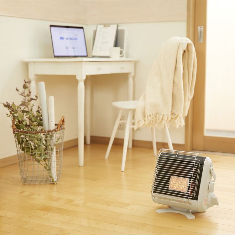 楽天市場】カセットガスストーブ マイ暖 アイボリー CB-STV-MYD2 ガス